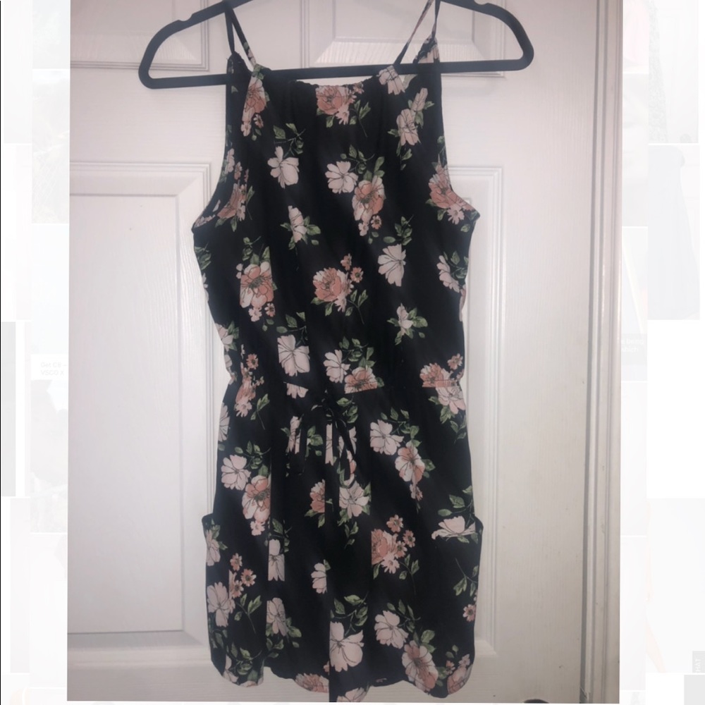 floral print romper
